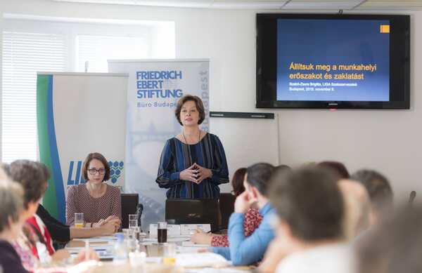 A munkahelyi erőszak és zaklatás ellen