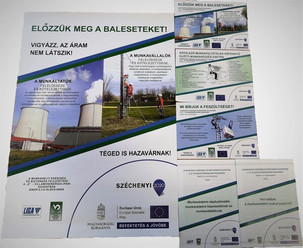 Letölthetők a villamos energia-ipari ágazatban elkészült munkavédelmi kiadványok