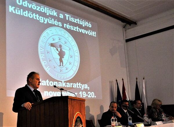Küldöttgyűlést tartott a Honvédszakszervezet