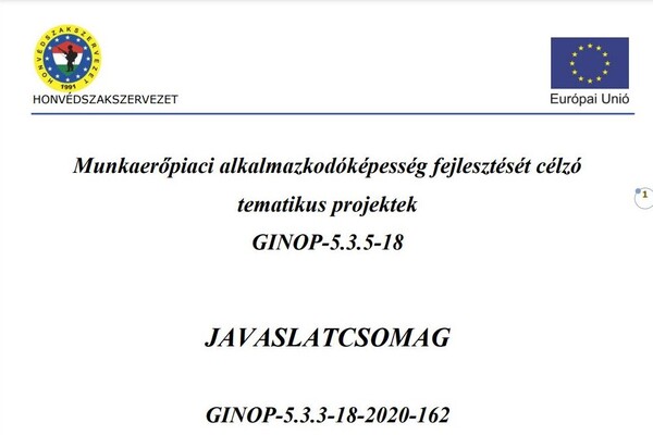 Javaslatcsomag döntéshozók részére