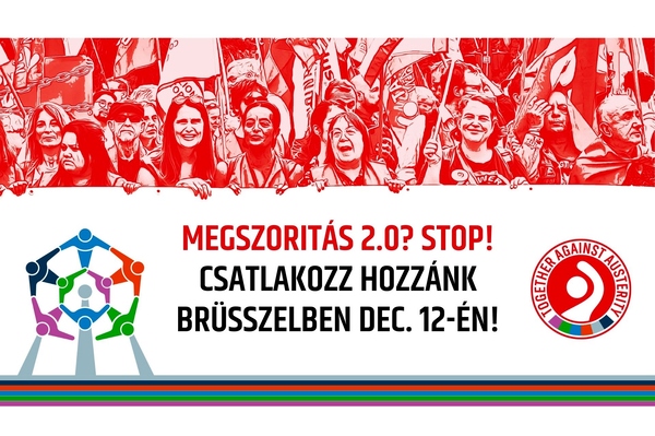 Demonstráció a megszorítások ellen