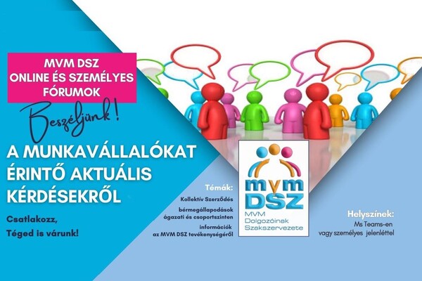 MVM DSZ: jogi és érdekvédelmi rendezvények