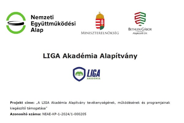 Tájékoztatás a NEAE-KP-1-2024/1-000205 azonosító számú pályázatról 