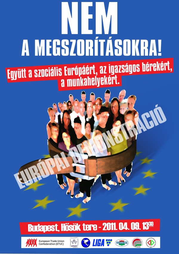 A jogainkért jöttünk!