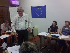 Közös tanfolyam a lengyel Szolidaritással