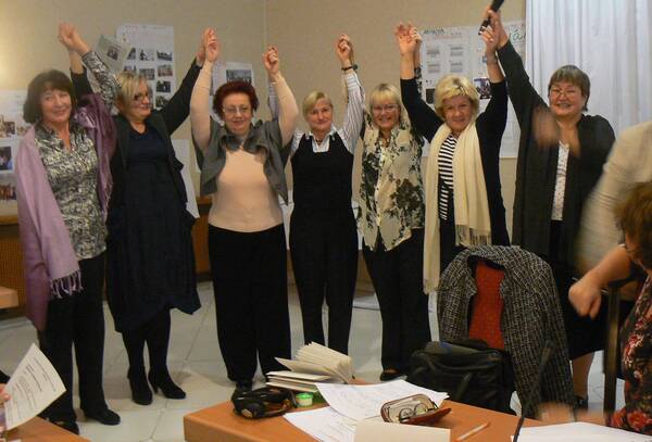 A LIGA képviselője a PERC Női Bizottságában