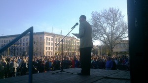 Nagygyűlés a Vasműért