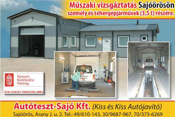 Autóteszt-Sajó Kft.