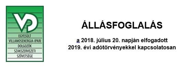 EVDSZ állásfoglalás